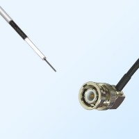Open-end to BNC Male Right Angle Cable Assembly